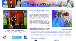 Desktop Screenshot of magiclandtv.com